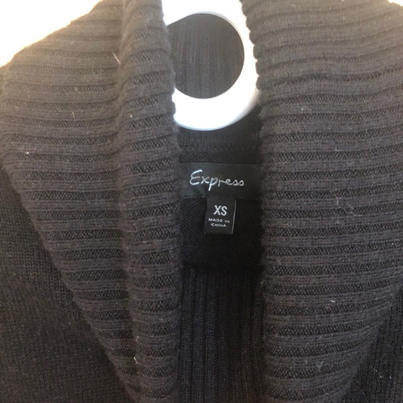 Express Wool Cap-Sleeve Dress - Picture 2 of 3